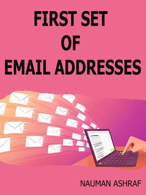 cover image of First set of email addresses